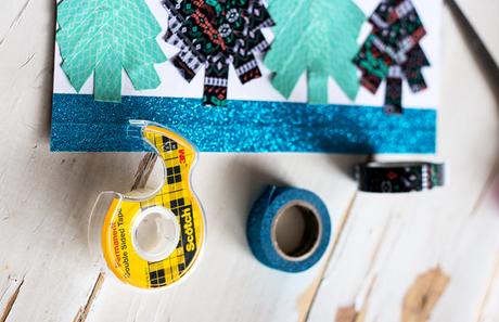 Washi Tape Folk Art Craft // Scotch® Expressions Tapes
