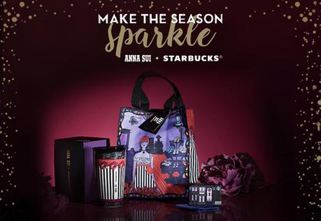 Better Wake Up Early For This Sparkling Limited Edition Anna Sui x Starbucks Collection!