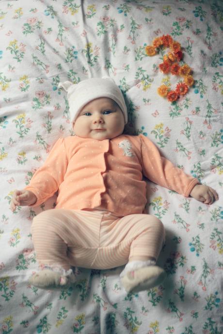 Evie Rose: Three Months Old | www.eccentricowl.com