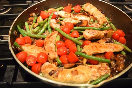 Balsamic Chicken and Vegetables, 21 Day Fix Approved