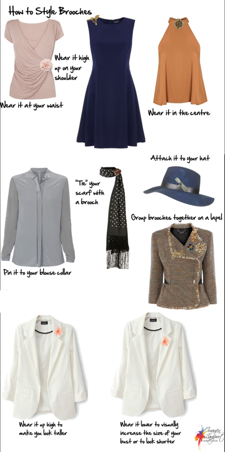 How to Wear Brooches