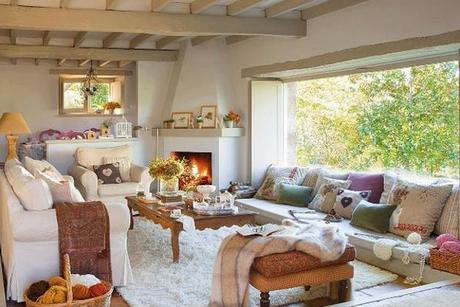 home decorating cottage style rooms