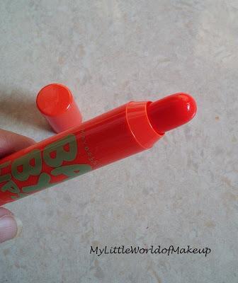 Maybelline Baby Lips Candy Wow in Orange Review & Swatches