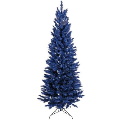 Blue Coloured Christmas Tree