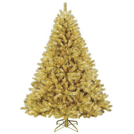 Gold Coloured Christmas Tree
