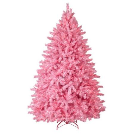 Pink Coloured Christmas Tree