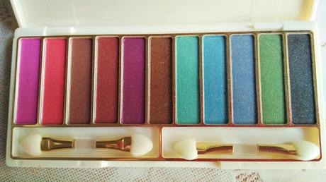 Miss Claire 11 Eyeshadow Palette No.2 Review Swatches