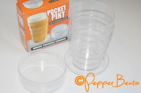Pocket Pint Pop Up Drinking System Opened