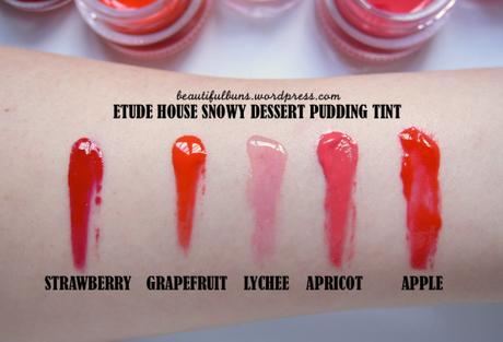 etude house snowy dessert pudding tint 6