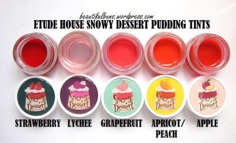 Etude House Snowy Dessert Pudding Tints (4)