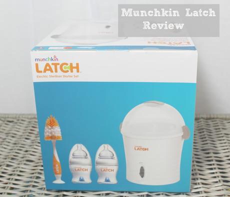 Munchkin Latch Electric Steriliser and Bottles Review
