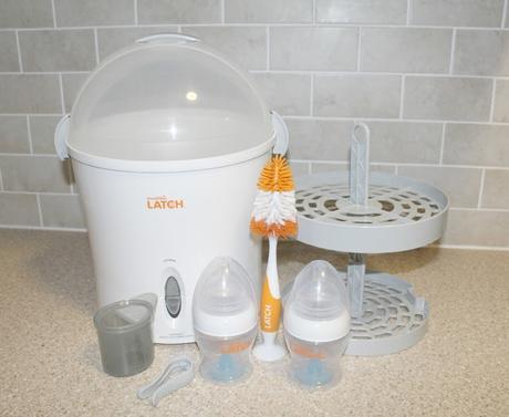 Munchkin Latch Electric Steriliser and Bottles Review