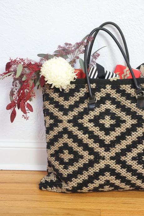 Easy Carpet Bag DIY | Francois et Moi