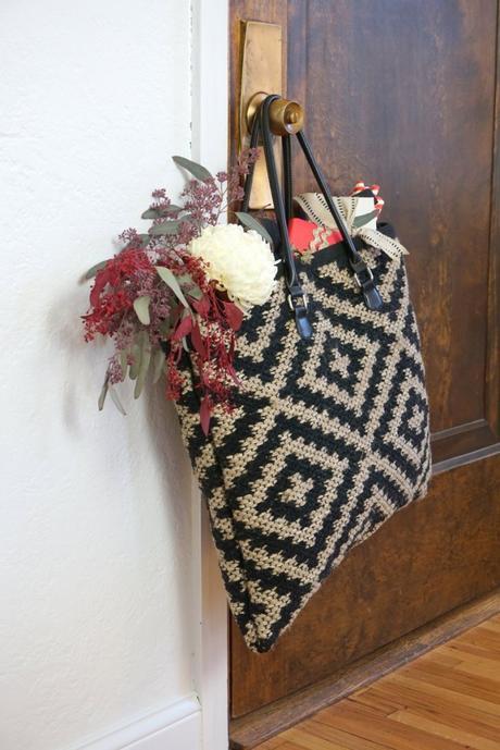 Tote Made from a Nate Berkus Rug! | Francois et Moi