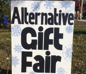 To My Interfaith College Kids: Hanukkah Giving Alternative Gift Fair, photo by Susan Katz Miller