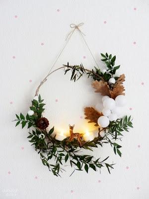 a natural Christmas Wreath