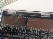 Review: Rimmel London, Brow This Way! (brow Sculpting Kit)