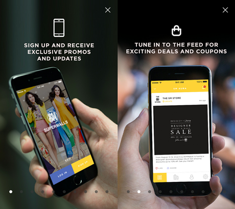 SM Supermalls Mobile App. An Instant Shopping Access Through Your Phone