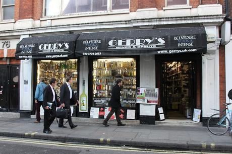 #London Christmas Shopping Guide 2015 No.12 Gerry's in Soho #xmasinlondon  @gerryswinessoho