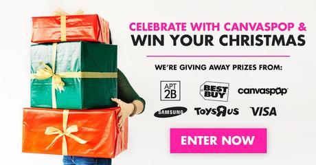 Win Your Christmas Sponsored By CanvasPop