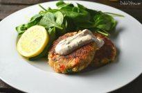 Salmon Cakes with Creamy Mustard Sauce