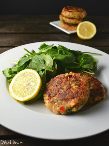 Salmon Cakes with Creamy Mustard Sauce