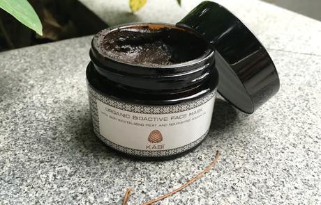 REVIEW & GIVEAWAY- Kabi Organics Bioactive Face Mask