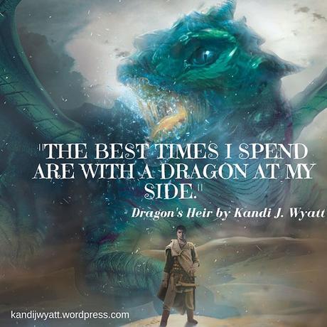 Dragon’s Heir by Kandi J. Wyatt @kandijwyatt