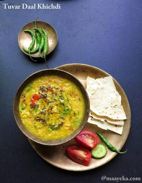 tuvar daal khichdi