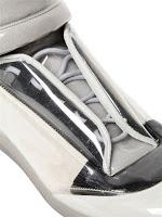 The Sneaker With Built-In Plastic Slip Covers: Maison Martin Margiela Future Rubber Covered Suede Sneakers