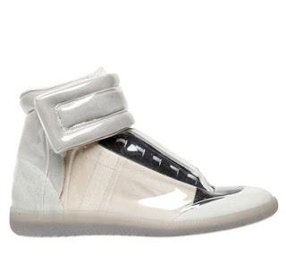 The Sneaker With Built-In Plastic Slip Covers: Maison Martin Margiela Future Rubber Covered Suede Sneakers