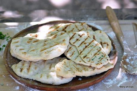 grilled flatbread