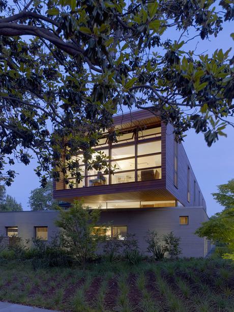 The large windows shown here open up allowing hot air to escape during the summer months, a passive cooling technique that helps the residents stay comfortable without an air conditioner.<br alt=