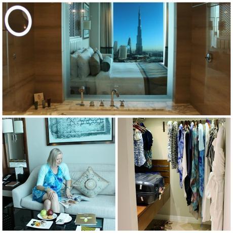 Burj Khalifa View room at the Taj Dubai hotel