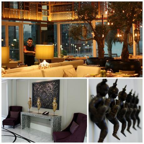 Decor at the Taj Dubai hotel