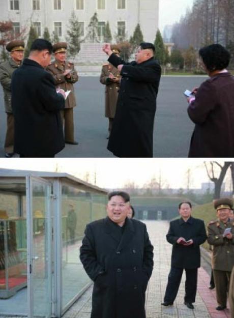 Kim Jong Un tours the P'yo'ngch'o'n Revolutionary Site in central Pyongyang (Photos: KCNA/Rodong Sinmun).