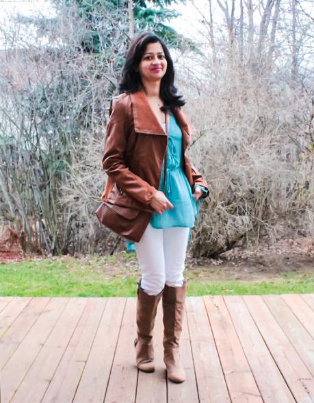 Mint Tunic & Moto Jacket