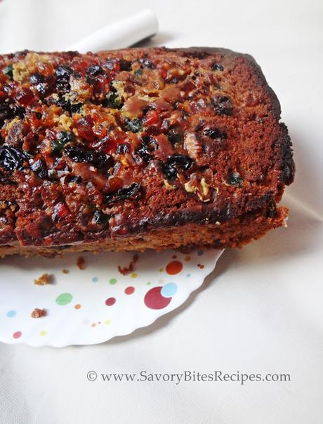 Christmas Plum Cake / Fruit Cake