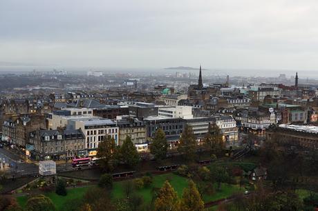 Hello Freckles Edinburgh City View From Castle