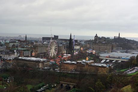 Hello Freckles Edinburgh City View From Castle