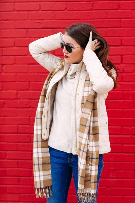 Quilted Jacket Amy Havins of Dallas Wardrobe wears a J.Crew quilted jacket.