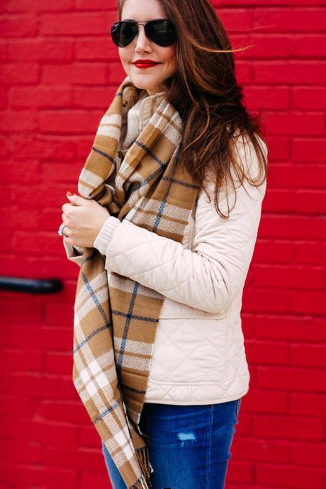 Quilted Jacket Amy Havins of Dallas Wardrobe wears a J.Crew quilted jacket.