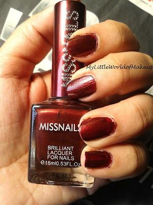 MISSNAILS Nail Polish in MN25 & MN26  Review  & Swatches