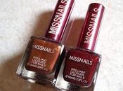 MISSNAILS Nail Polish MN25 MN26 Review Swatches
