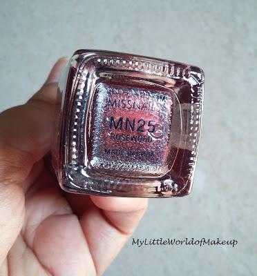 MISSNAILS Nail Polish in MN25 & MN26  Review  & Swatches