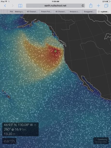 Monster El Nino Hurls 43+ Foot Waves at US West Coast | robertscribbler