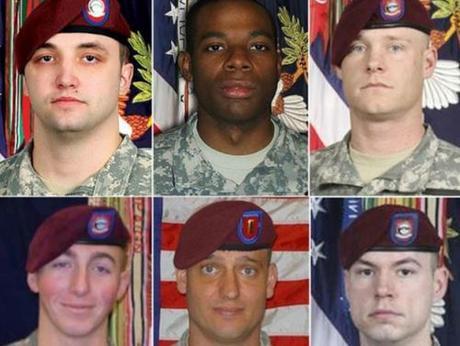 soldiers died looking for Bergdahl