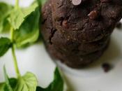 Bake Chocolate Peppermint Brownie Bites (Vegan, Free)