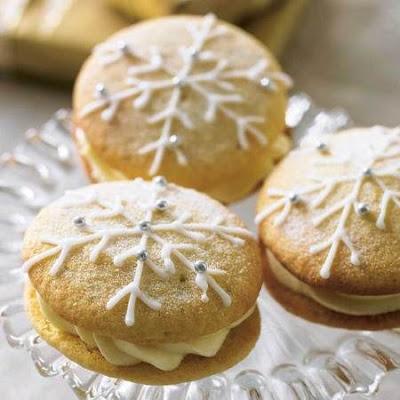 Snowflake Whoopie Pies