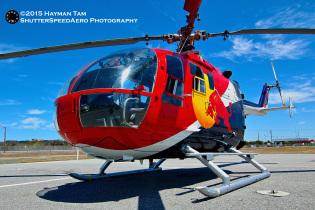 Vertical Challenge 9, helicopter , Hiller Museum . MBB BO-105